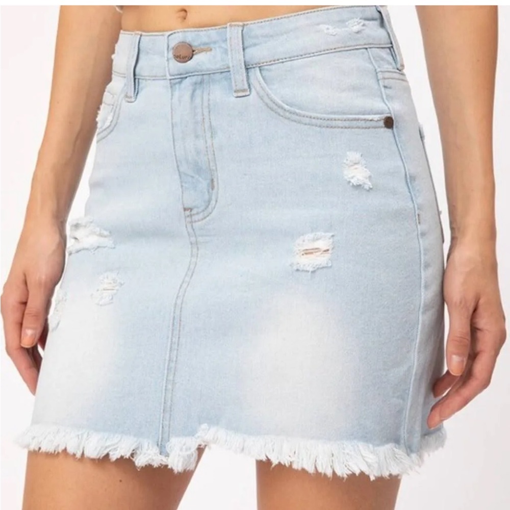Denim skirt